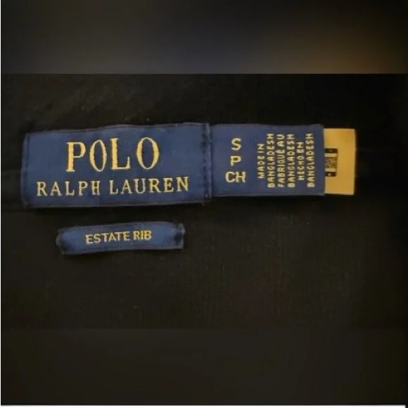 Polo Ralph Lauren Black Quarter Zip Pullover Sweater Size S - Picture 3 of 15